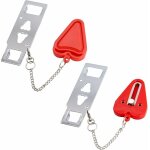 Bloc de porte bloqueur de porte maison bloc de porte antivol double usage sans poinçon 2 pièces nouvelle ... Bloc de porte bloqueur de porte maison bloc de porte antivol double usage sans poinçon 2 pièces nouvelle ...