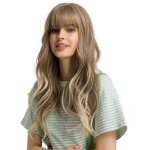 (blonde)perruque blonde - peruque femme naturel blonde - perruque femme deguisement - perruque femme ...