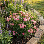 Bloomique - lot de 2 - rosier lilly - rosier arbustif - plante de jardin - rustique - hauteur 30 - 50 ...