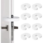Bloque porte b�b�, 8pc cale anti pince doigt pour fenetre s�curit�, porte securite bebe amortisseur stop ...