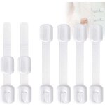 Bloque porte b�b� verrouillage s�curit� - [lot de 6] serrures verrous loquets de s�curit� pour b�b� et ...