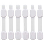 Bloque porte b�b� verrouillage s�curit� - [lot de 6] serrures verrous loquets de s�curit� pour b�b� et ...