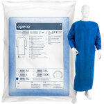 Blouse chirurgicale st�rile xl avec poignets, attach�e par des sangles (tissu non tiss� smmms 35g) 1 ...