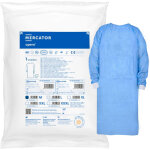 Blouse st�rile m avec poignets, attach�e par des sangles (tissu non tiss� sms 35g) 1 pc.