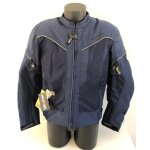 Blouson veste pour moto homme nexone et� flavio bleu textile