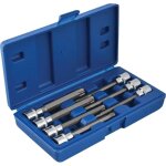 Blue spot 01514 jeu de douille torx set, 7 pi�ces, ultra longue
