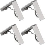 Bluedeer - 4 pcs pince pour nappe, clip nappe de table en acier inoxydable fixe - nappe à ressort pour ... Bluedeer - 4 pcs pince pour nappe, clip nappe de table en acier inoxydable fixe - nappe à ressort pour ...