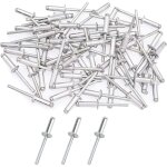 Bluedeer - lot de 50 rivets aveugles en alliage d'aluminium de qualit industrielle pour diffrentes ...