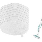 Bluedeer - 8 pcs lingette remplacement, vadrouilles de rechange lavables pour polti vaporetto sv440 Bluedeer - 8 pcs lingette remplacement, vadrouilles de rechange lavables pour polti vaporetto sv440
