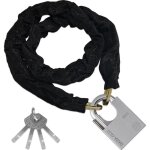 Bluedeer - chane antivol vlo avec 4 cl [98cm / 6mm / 0. 85kg], cadenas rsistant antivol, acier inoxydable ...
