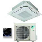 Bluevolution climatiseur cassette round flow 21000 btu fcag60b r - 32 wi - fi optionnel avec contr�le ...