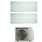Bluevolution dual split climatiseur rversible srie stylish white 7 + 7 avec 2mxm40m / n r - 32 wi - ...