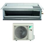 Daikin - bluevolution r�versible air conditioner ducted ultraflat 9000 btu fdxm25f3 / f9 r - 32 wi - ...