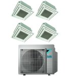 Bluevolution rversible quadri split cassette climatiseur ffa - a 9 + 9 + 9 avec 4mxm68n r - 32 wi - ...