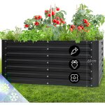 Blumfeldt jardinieres exterieur surleves, pot de fleur exterieur pour les fleurs, herbes, fruits, lgumes, ...