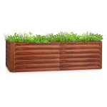 Rust grow - potager de jardin surélevé, tôle d'acier galvanisé, épaisseur du matériau : 0, 6 mm, montage ... Rust grow - potager de jardin surélevé, tôle d'acier galvanisé, épaisseur du matériau : 0, 6 mm, montage ...