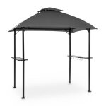 Blumfeldt - steakhouse al sur pavillon de jardin 244x260x152 cm auvent polyester