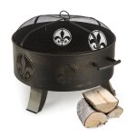 Blumfeldt - versailles brasro jardin chauffage exterieur barbecue  60 cm acier -