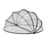 Blumfeldt armadilloshade d�me piscine pvc & tissu oxford, protection solaire + 50uv, pour piscines jusqu'� ...