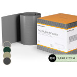 Blumfeldt - bandes pare - vue panneaux de clture pvc plastique dur 2, 53 x 0, 19 m
