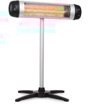 Blumfeldt - rising sun radiateur 2500 w ip34 réglable en hauteur argent Blumfeldt - rising sun radiateur 2500 w ip34 réglable en hauteur argent