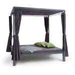 Senator lounge - double chaise longue de jardin, 188 x 208 x 205 cm, rembourrage 8 cm, rideaux opaques, ... Senator lounge - double chaise longue de jardin, 188 x 208 x 205 cm, rembourrage 8 cm, rideaux opaques, ...