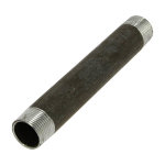 Virfollet ? bobine en acier noir 200mm ? filetage m�le 1' ? raccord robuste pour installations plomberie ...