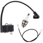 Bobine d'allumage avec bougie pour d�broussailleuse husqvarna 128r 128l 128ld 125c 125l 125e 125r ? performanc ...