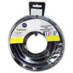 Edm - bobine cble tubulaire acrylique 3x2, 5mm 1000v noir 5m