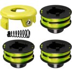Bobine de fil de rechange pour d�broussailleuse ryobi rac118 rlt3525s, 1, 2 mm x 8, 4 m avec couvercle ...