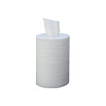 Bobine ouate blanche pure cellulose pour distributeur mini dévidage central, 200 feuilles 19, 5 x 25 ... Bobine ouate blanche pure cellulose pour distributeur mini dévidage central, 200 feuilles 19, 5 x 25 ...