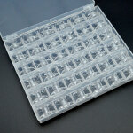 Bobine en plastique pour machine � coudre 36 aiguilles avec bo�te de rangement - mod�le universel transparent ...