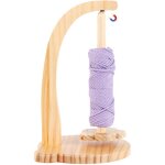 Bobinoir � laine, d�rouleur pelote de laine en bois, support magn�tique pour pelotes de laine pour les ...