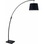 Bobochic - lampadaire en m�tal - patrizia - d 50 x h 188 cm - noir - livraison gratuite