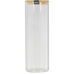 Bocal en verre et bambou 2l