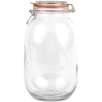 Bocal en verre pour conserves � clip 3 litres - vogue