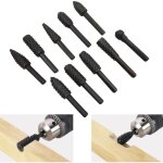 Bois rpe rpe set de limes 10 pices bois tige kit de fraisage foret perceuse outils sculpture sur bois ...