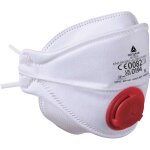 Boîte de 10 pièces faciales filtrantes ffp3 (valve) en fibre synthétique non tissée - delta plus Boîte de 10 pièces faciales filtrantes ffp3 (valve) en fibre synthétique non tissée - delta plus