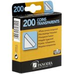 Bote de 200 coins photos adhsifs transparents