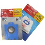 Boite de 4 sacs aspirateurs universels top filter avec adaptateur click bag pour aspirateurs aeg philips ...