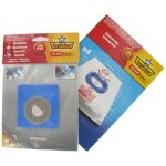 Boite de 4 sacs aspirateurs universels top filter avec adaptateur click bag pour aspirateurs moulinex ...
