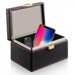 Bo�te antivol pour cl� de voiture sans contact - coffret cage faraday - protection keyless go - blocage ...