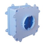 Eur ohm - boîte de centre gros volume - cloisons sèches - 173x173x73 - xl pro Ø85mm - 960°c Eur ohm - boîte de centre gros volume - cloisons sèches - 173x173x73 - xl pro Ø85mm - 960°c