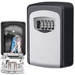 Bote  cls murale  code 4 chiffres, tanche et antirouille, en alliage de zinc robuste, pour maison, ...