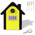 Bo�te � cl�s murale s�curis�e avec code num�rique ? format xl jaune