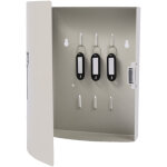 Bo�te � cl�s relaxdays, avec porte, 9 cl�s, symbole de cl�, h x l x p : 24 x 21 x 6, 5 cm, fermeture ...