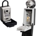 Boite  cls scurise exterieur [rtroclaire], grand etanche boite a clefs murale boite a clef - avec ...