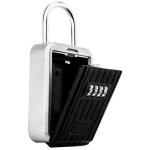 Bote  cls de scurit murale avec combinaison  4 chiffres, bote  cls surdimensionne pour extrieur ...