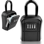 Bo�te � clefs, murale boite a cl� avec code � 4 chiffres, bo�te � cl� s�curis�e exterieur, alliage zinc ...