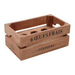Bo�te � oeufs en bois